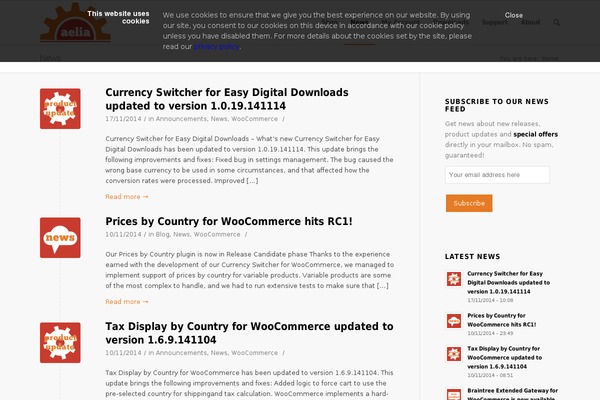 Site using Download Monitor plugin