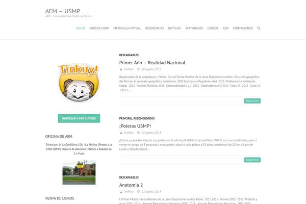 Simple Catch theme site design template sample