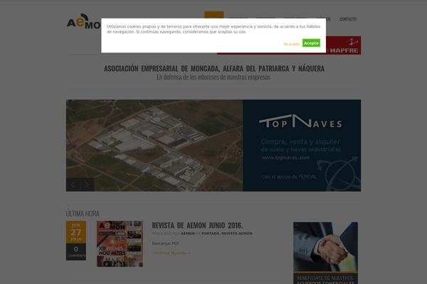 Bigbang theme site design template sample