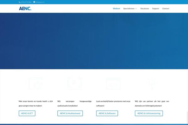 Site using Animate Slider plugin