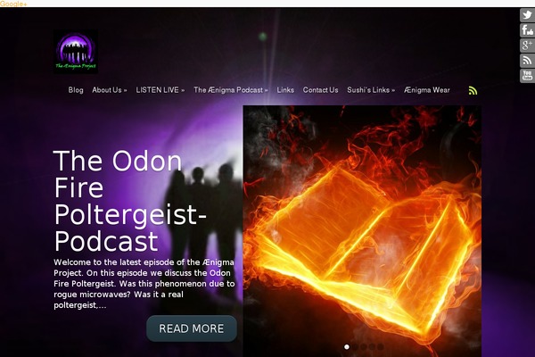 Site using CafePress Widget plugin