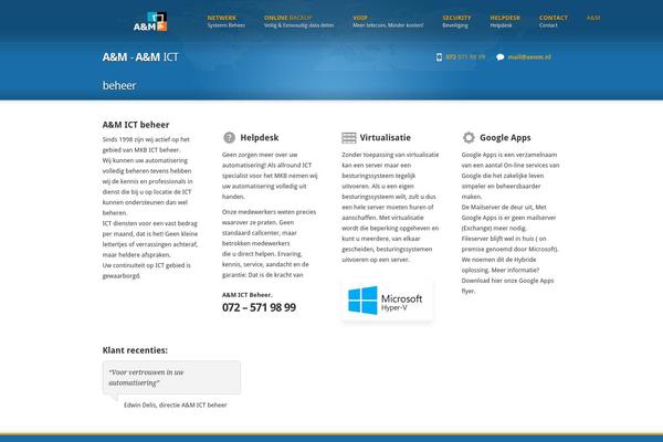 Rackhost theme site design template sample