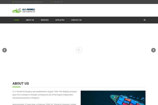 Manufacto theme site design template sample