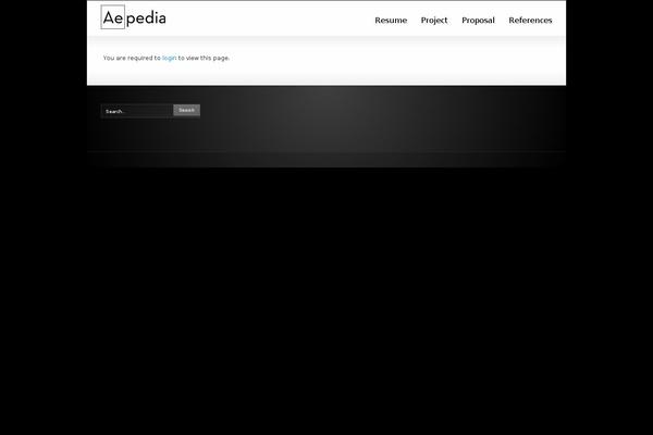 Site using WP Resume plugin