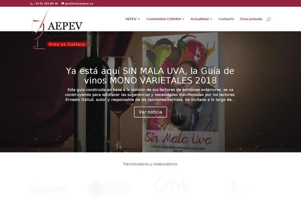aepev.es site used Quantum-theme
