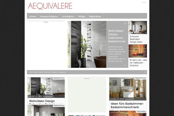 FlyingNews theme site design template sample