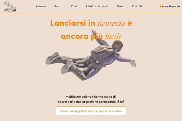 aequor theme websites examples