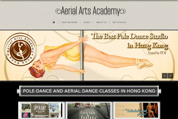Hanna theme site design template sample