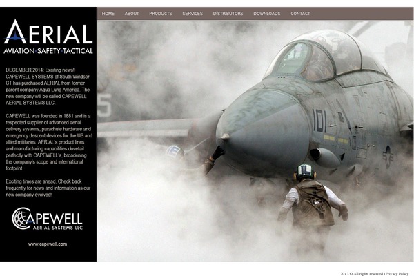 aerialmachineandtool.com site used zeeBizzCard