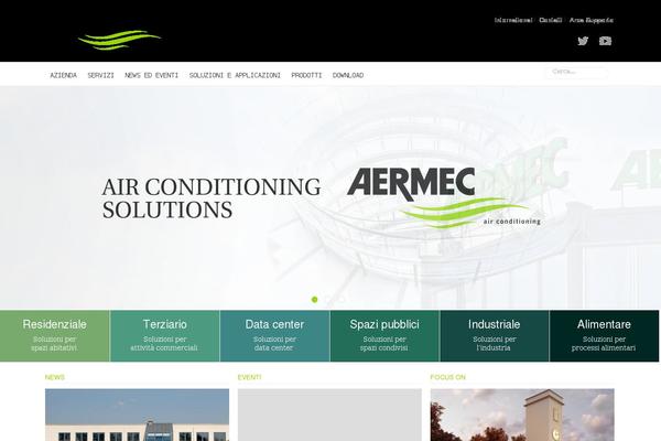 aermec.it site used Aermec-2.1