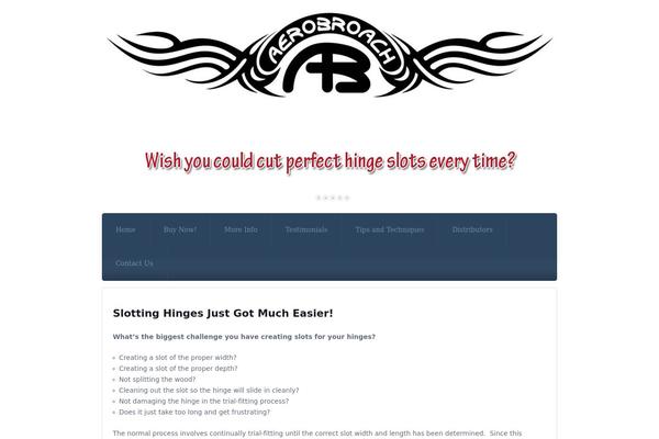 aerobroach.com site used Builder-blueprint