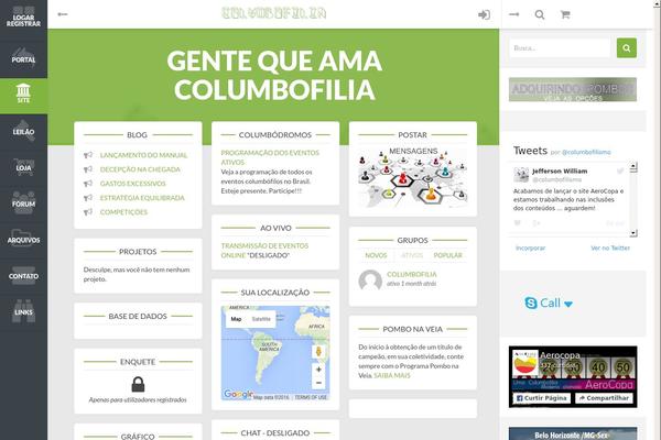 Woffice theme site design template sample
