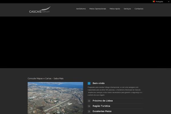 aerodromo-cascais.pt site used Cascaisairport