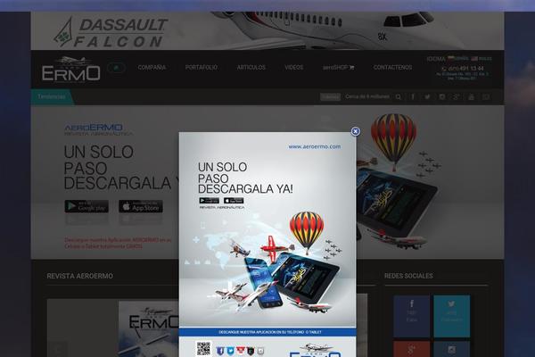 Site using Accesspress-social-pro plugin