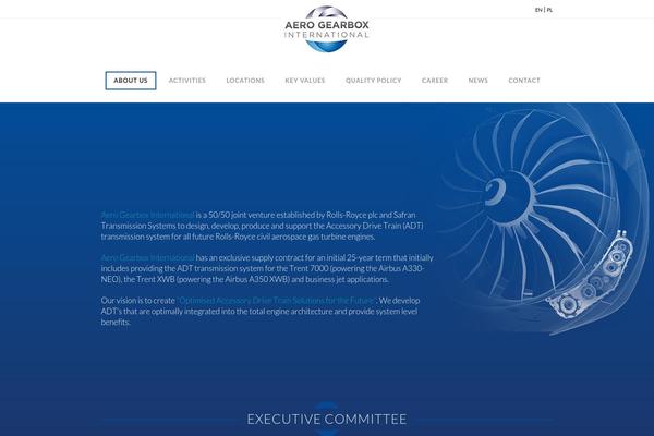 X Child theme site design template sample