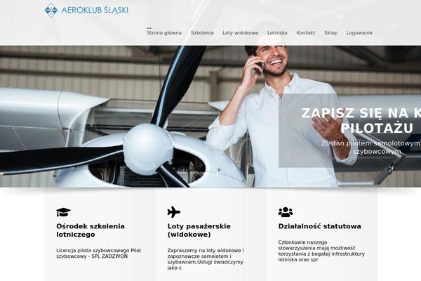 Square theme site design template sample