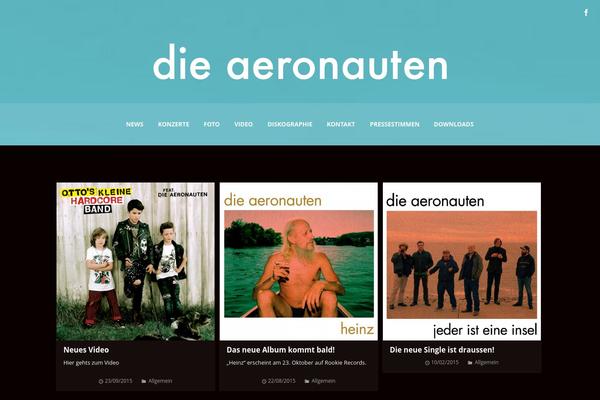 Speaker theme site design template sample