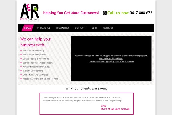 aeronlinesolutions.com site used Aer