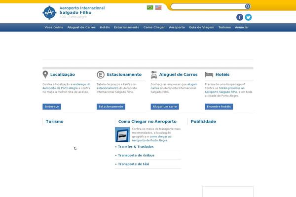 aeroportoportoalegre.net site used Aeroportos