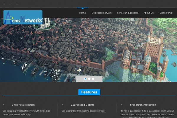 Megahost theme site design template sample