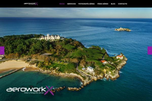 Scroller theme site design template sample