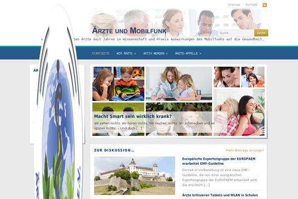 aerzte-und-mobilfunk.net site used Academica Pro