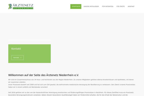 Medicenter-child theme site design template sample