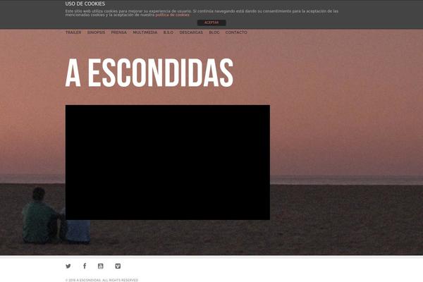 CABANA theme site design template sample