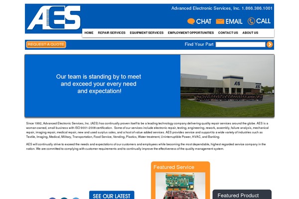 aesintl.com site used Aes