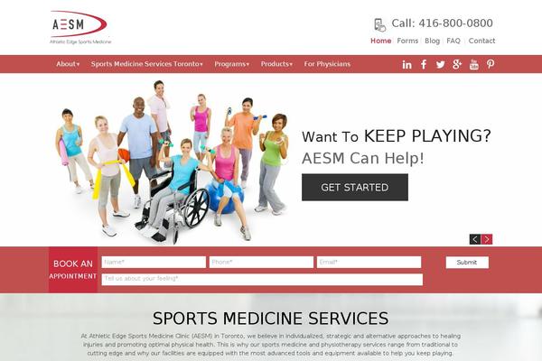 Site using WP-Paginate plugin