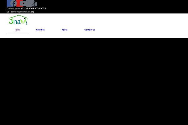 Humani theme site design template sample
