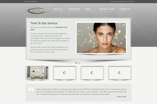Karma theme site design template sample