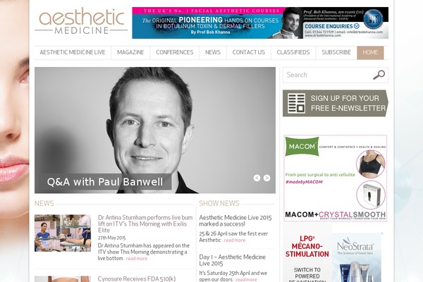 Amm theme site design template sample