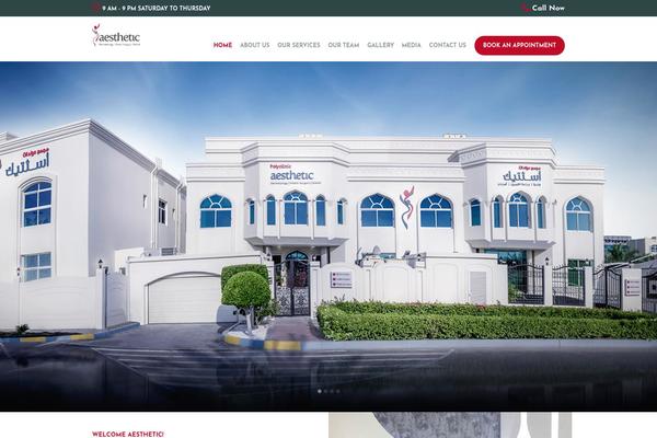 Isida theme site design template sample