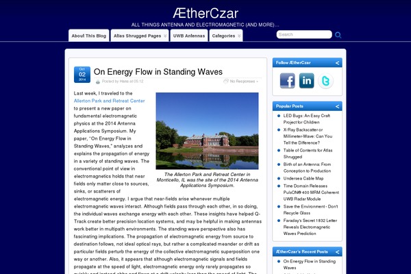 Customizr theme site design template sample