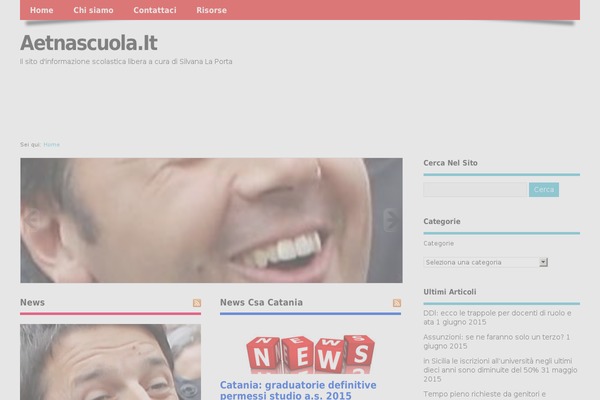 MesoColumn theme site design template sample