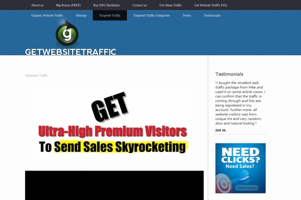 aetraffic.com site used Gwt-template