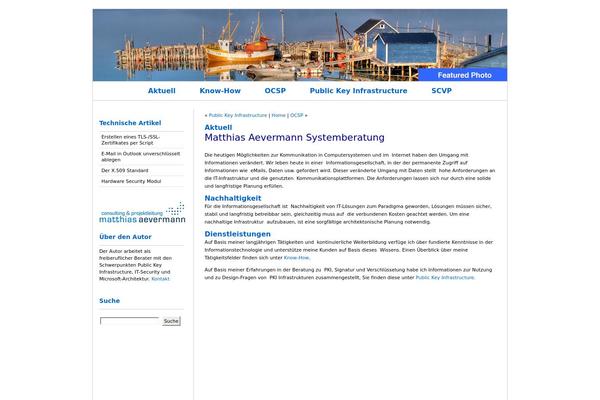 aevermann.biz site used Rockinnewspaper-3col-1_ger