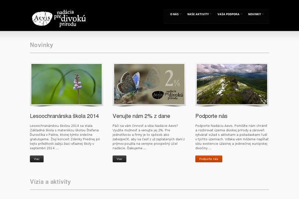 Prospect theme site design template sample