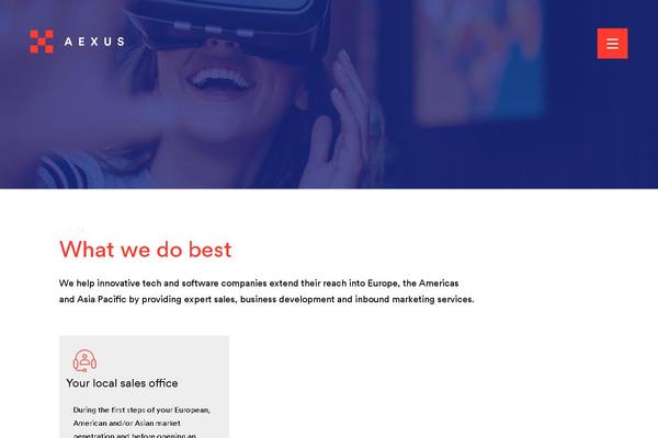 aexus.com site used Aexus