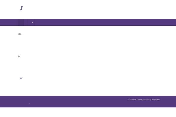 Unite theme site design template sample