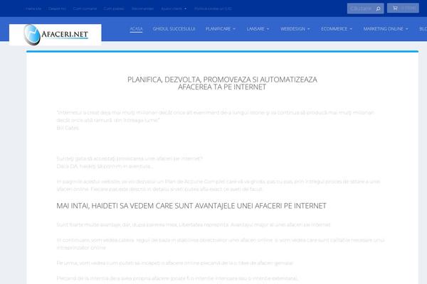 Extra-child theme site design template sample