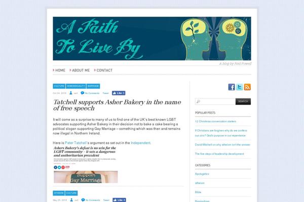 afaithtoliveby.com site used Simplo