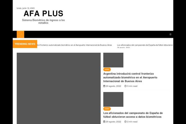 afaplus.com.ar site used Falcha-news