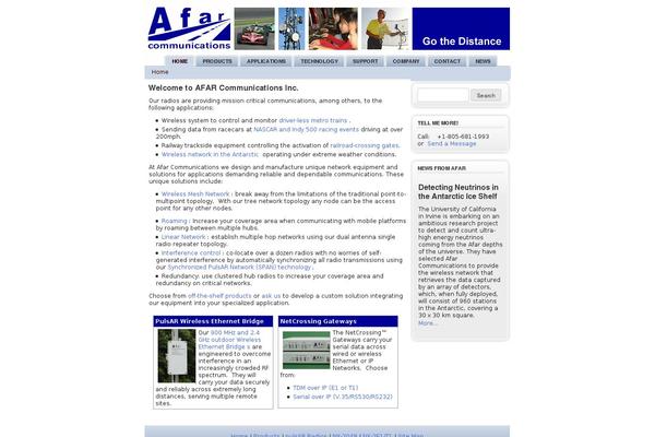 afar.net site used Afar