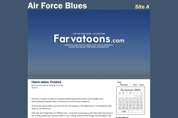 ComicPress theme site design template sample