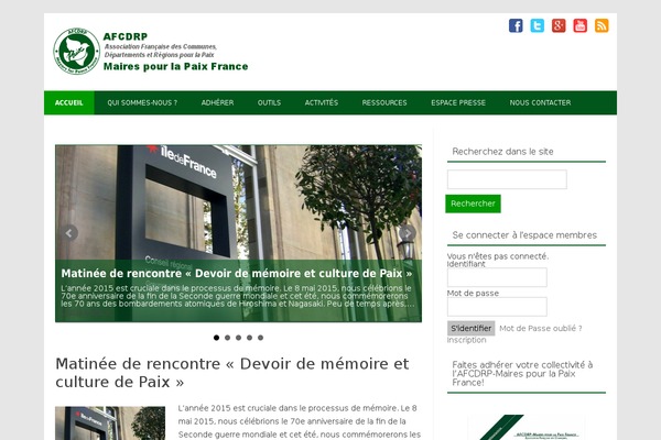 Site using Advanced post slider plugin