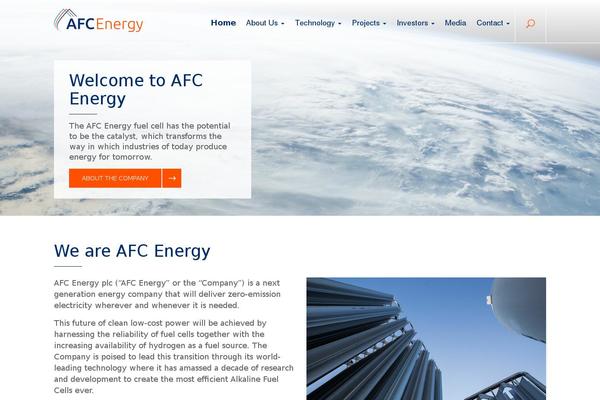 Afc theme site design template sample