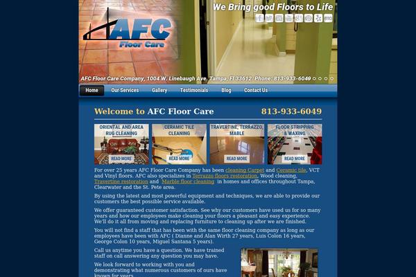 afcfloorcare.com site used Afc