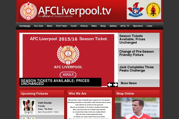 afcliverpool.tv site used Afc
